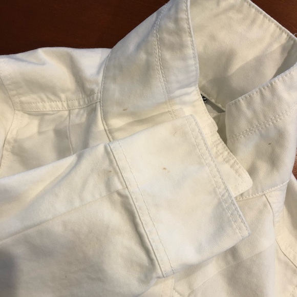 GAP White Cargo Utility Jacket - Picture 7 of 7